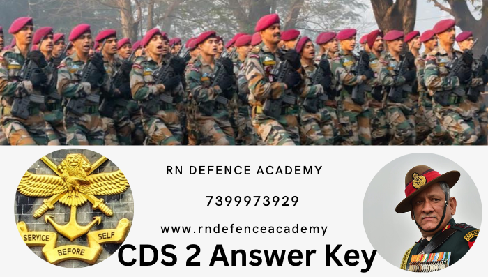 CDS 2 Exam 2023 Answer Key