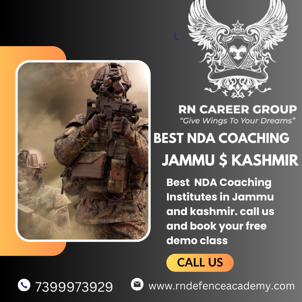 Top 10 NDA Coaching Institutes in Jammu and Kashmir